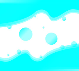 Abstract dynamic blue  cyan gradient abstract background