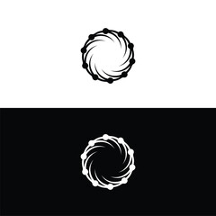 Circle vector logo template design . Circle icon illustration
