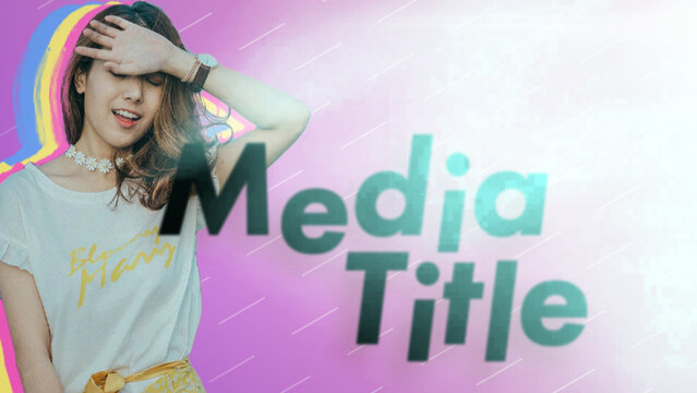 Dynamic Slide Media Title