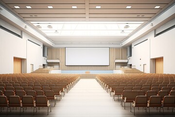 Fototapeta premium Empty Assembly Hall.