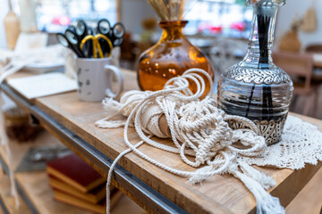 Ready-to-use macrame rope