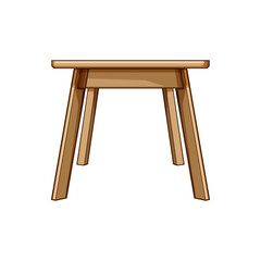 top wooden table cartoon. texture board, empty old, vintage rustic top wooden table sign. isolated symbol vector illustration