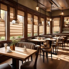 interior of a restaurant