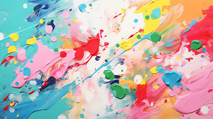 Fototapeta premium Abstract Paint Wallpaper