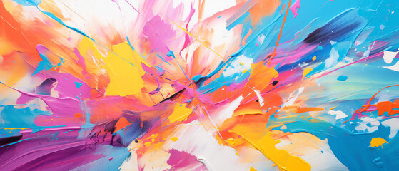 Abstract Paint Wallpaper