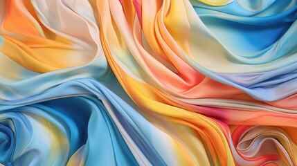 colorful fabric beautiful silk luxury background