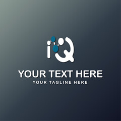 iq or jq hexagon logo