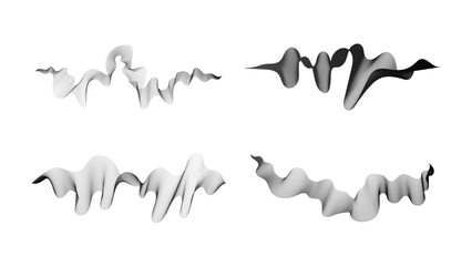 Abstract backdrop with dark wave gradient lines.