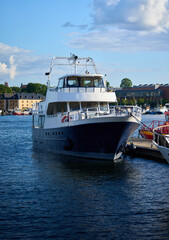 Boat in Stockholm