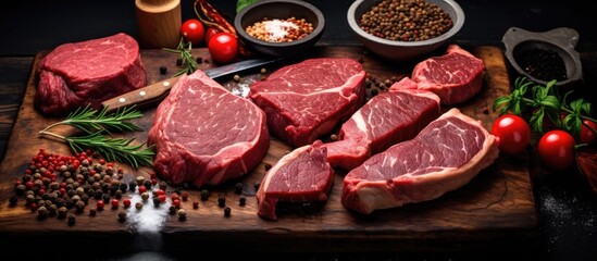 A healthcare and medicine background with a stethoscope and laptop computer on a table is shown, with space available for text. This image represents online medical education, e-health, and health