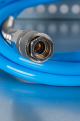 High pressure air hose with connector