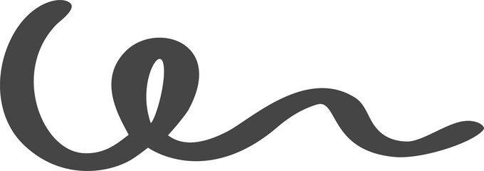 Swashes swoops swishes calligraphy sign. Underlines hand drawn stroke.