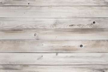 Minimalist White Wooden Wall Texture with Design Space, AI generated - obrazy, fototapety, plakaty