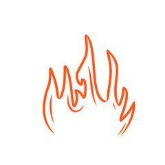 Fire line icon