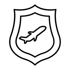 Safe Flight Line Icon