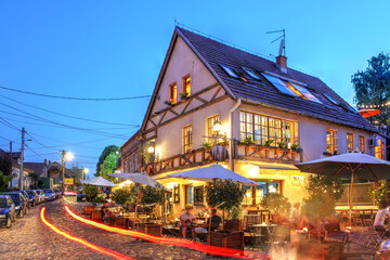 Charming cafe restaurant in Gardos, Zemun just outside Belgrade, Serbia