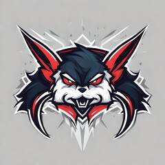 Illustrator of an e sport mascot logo featuring a fictional monster like character