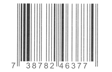 Barcode icon isolated on white, clipping path