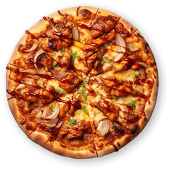BBQ Chicken Pizza Cutout