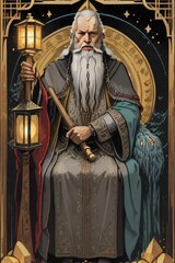 Fototapeta premium Tarot Card Illustration