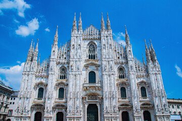 Fototapeta premium duomo di milano city