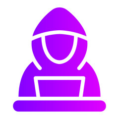 hacker gradient icon