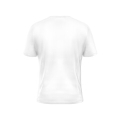 Raglan t-shirt blank template isolated on a white background