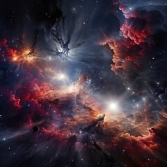  stars, space, suns , astronomy, universe, and planets background, wallpapers. AI generated