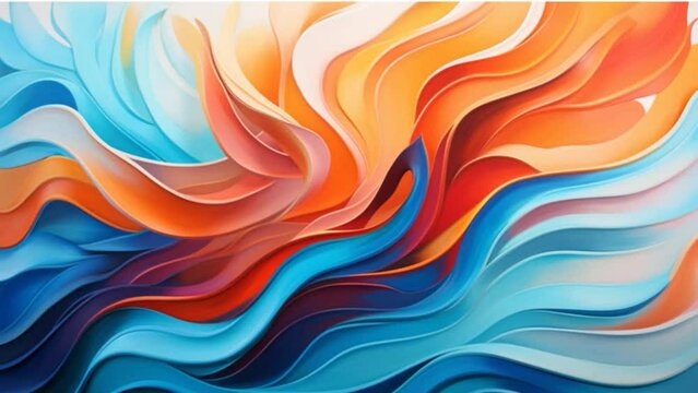 abstract colorful background video animation 