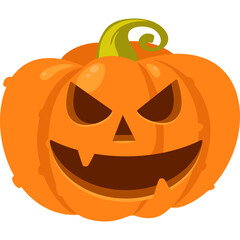 Halloween Pumpkin Illustration