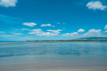 Fort Kamehameha Beach. Honolulu Oahu, Hawaii. Pearl Harbor Entrance Channel.