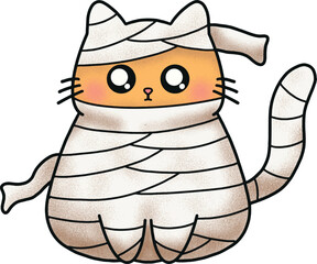 Cute Mummy Cat