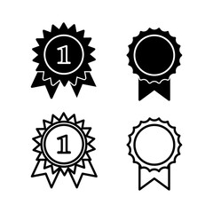 Achieve icon vector. medal icon vector. award. Certificate. approved