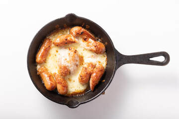 ウィンナーのチーズ焼き