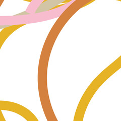 Boho colorful abstract lines background 