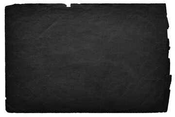 isolated paper poster background, black manuscript texture with empty space for note or letter