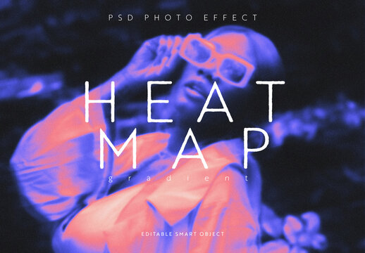 Heat Map Gradient Image Effect