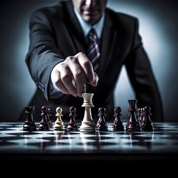 Chess Master stock photo. Image of person, intelligent - 36303030