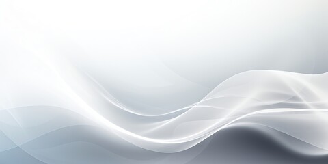 Obraz premium White wavy background