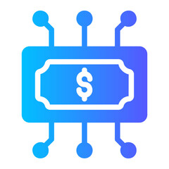 fintech gradient icon