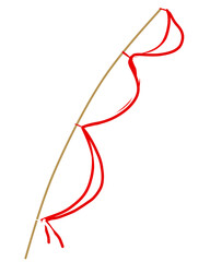 Indonesian independence day ornament