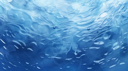 Obraz premium deep blue water with rippling waves texture 