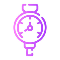 gauge Line Gradient Icon