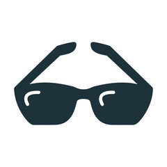 Glasses optical icon symbol image vector. Illustration of sunglasses protection eyesight graphic design image.