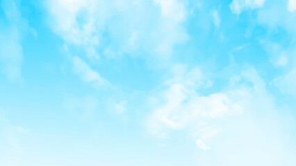 Sky clouds landscape light background