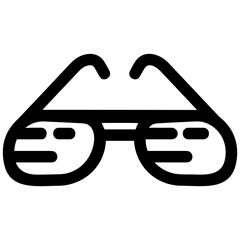 Glasses optical icon symbol image vector. Illustration of sunglasses protection eyesight graphic design image