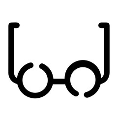 Glasses optical icon symbol image vector. Illustration of sunglasses protection eyesight graphic design image