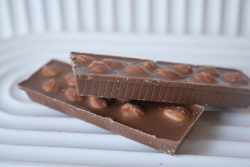 peanuts sweet candy on table 