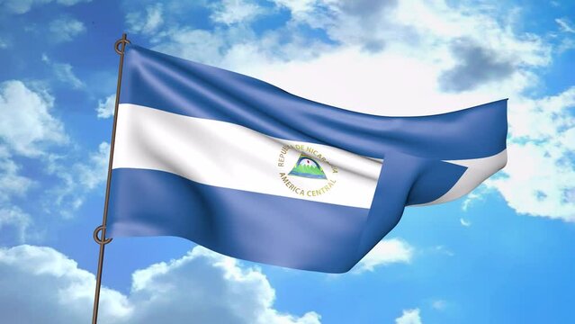 BANDERA NICARAGUA ONDEANDO