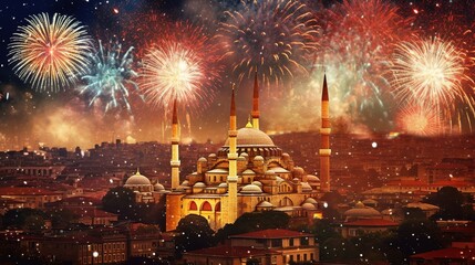 Turkey Republic Day, Generative ai.